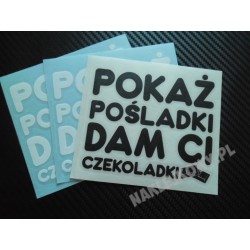 POKAŻ POŚLADKI DAM CI CZEKOLADKI