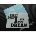 EVERY DAY I SEE MY DREAM 